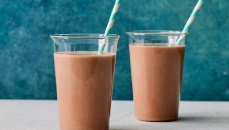 Chocolate Banana Peanut Butter Protein Shake