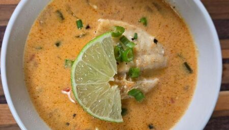 Coconut Lime Fish Soup